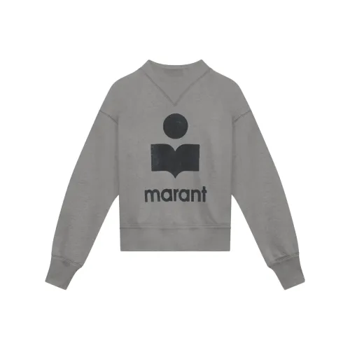 ISABEL MARANT ETOILE FW24 Свитшот Женский Средний Серый