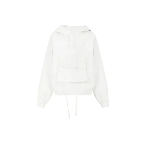 Maison Margiela SS24 Куртки и Пальто Женские Оптический Белый Цвет