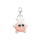 Брелок Mengke "Угольный шар" (Светло-оранжевый)