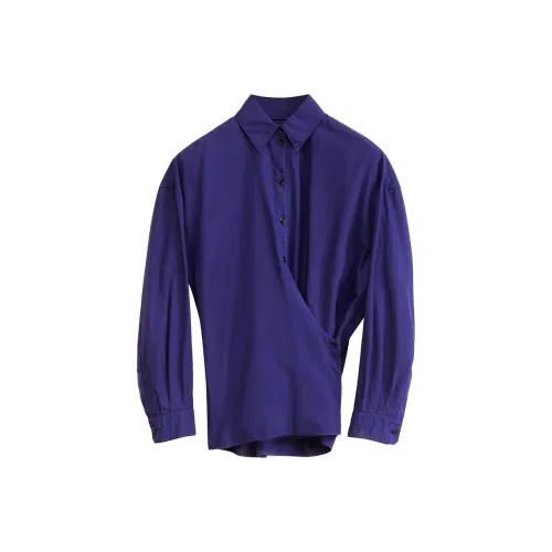Lemaire Фиолетовые Женские Рубашки