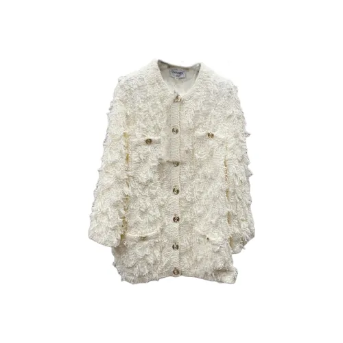 CHANEL Белые Женские Куртки