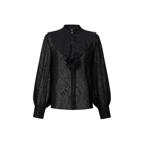 Karl Lagerfeld Рубашка Женская Черная