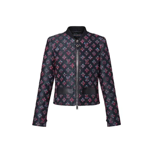 LOUIS VUITTON синие-фиолетовые женские куртки