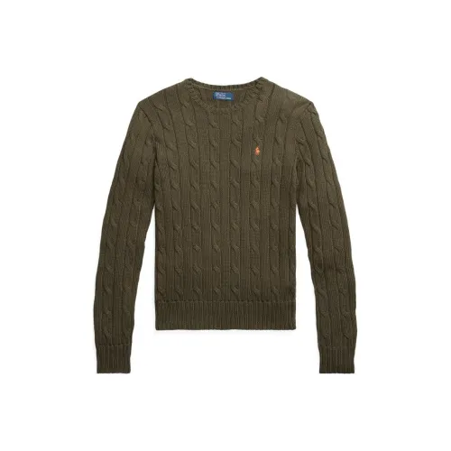 Polo Ralph Lauren Трикотаж Женский Оливково-зеленый