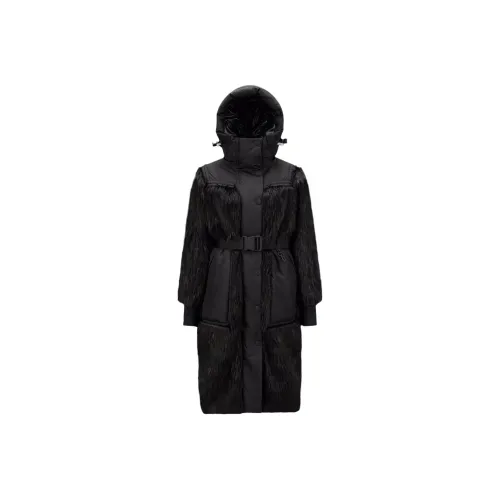 MONCLER Murettes LONG DOWN JACKET Пуховик Женский Черный