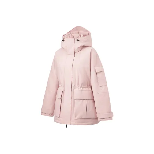 LINING Fondue Down Series Пуховик Женский Светлый Румяно-Розовый