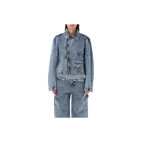 MOSCHINO Синие Женские Куртки