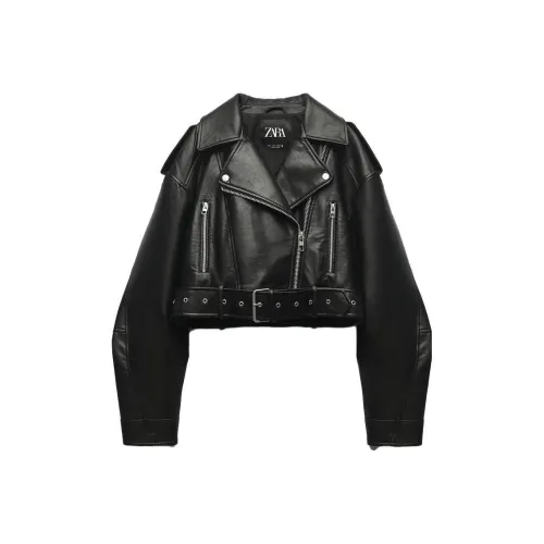 ZARA Черные Женские Куртки