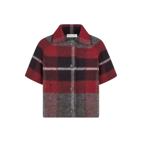 DIOR Куртки и Пальто Женские Красные