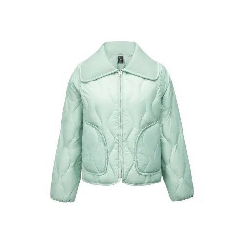 Skechers Пуховик Женские Чигуса Травяной зеленый