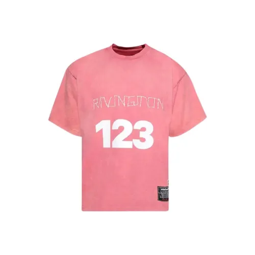 RIVINGTON Roi Rebis SS25 T-Shirt Унисекс Розовый