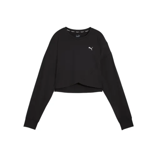 PUMA Черные Женские Свитшоты