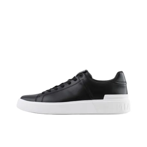 BALMAIN B Court Скейтборд Кроссовки Низкие Черные Мужские