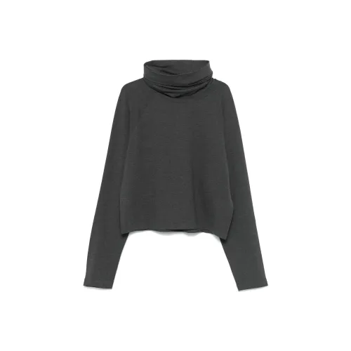 NORMA KAMALI Толстовка Женская Угольный Серый