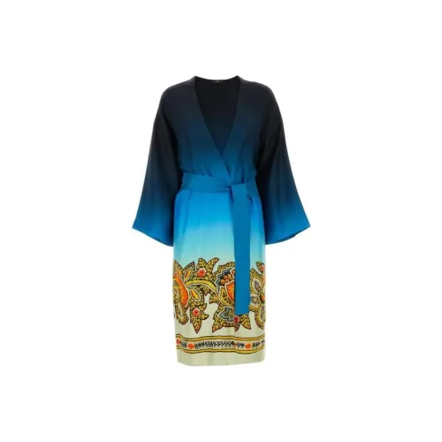 ETRO Синие Женские Куртки