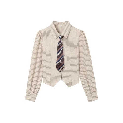 9 Кошачьих Лакомства для Кошек Рубашка Женские Хаки