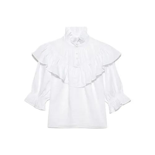 Рамка Белый Женские Рубашки