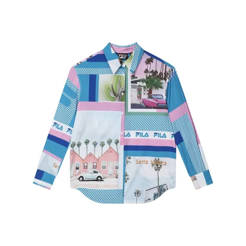 FILA Полный принт Женские рубашки