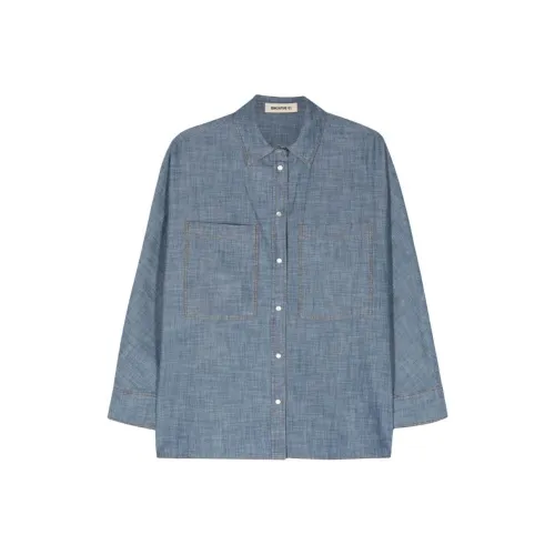 Semicouture SS24 Рубашка Женская Индиго