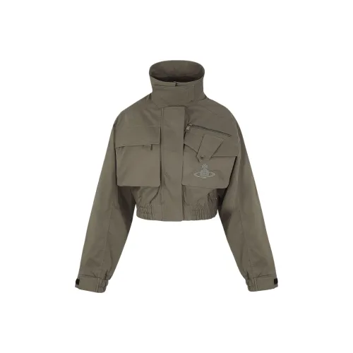 Vivienne Westwood Хаки Женские Куртки