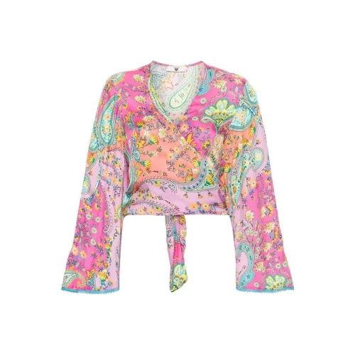 TWINSET Milano SS24 Рубашка Женская Розовая