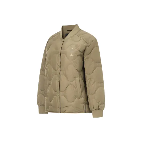 LINING Sports Lifestyle Collection China Culture Collection Пуховик Женский Светлый Каштановый Коричневый