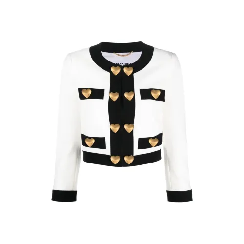 MOSCHINO Белый Женский Куртки
