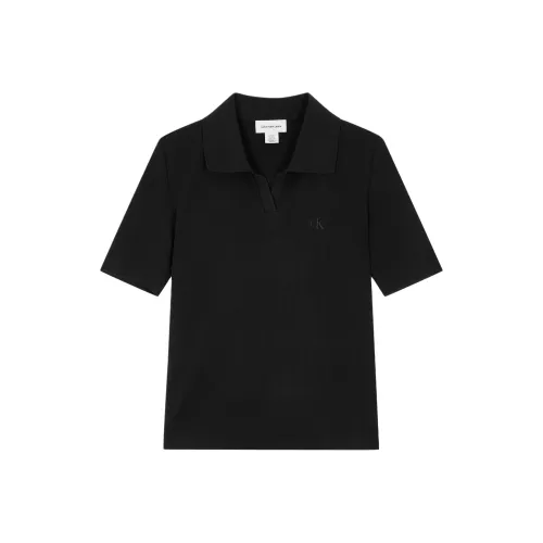 Calvin Klein Черное Женское Поло