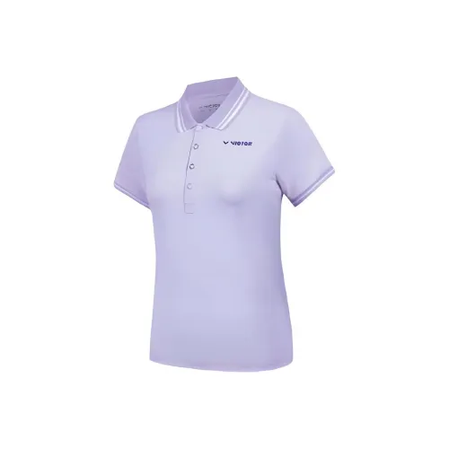 Victor Поло Женские Лотосовый корень Фиолетовый