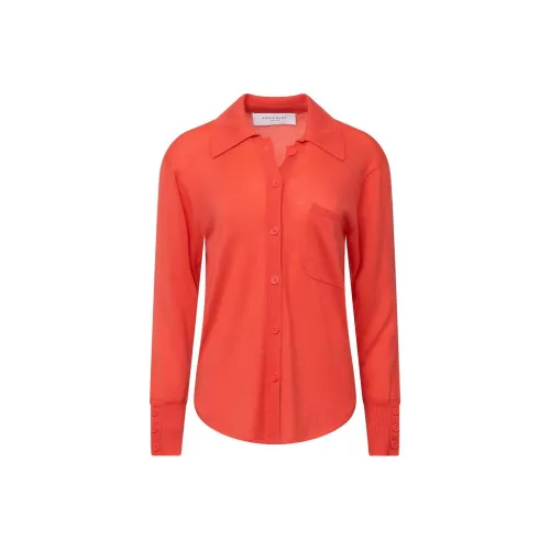 Оборудование FW24 Кашемир Свитер Женские Оранжевый Красный