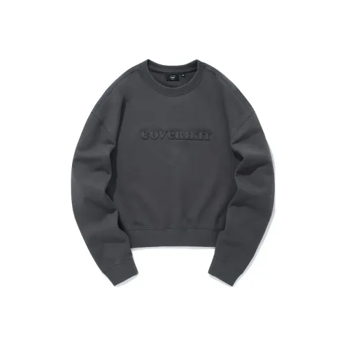 COVERNAT SS24 Свитшот Женский Угольный Серый