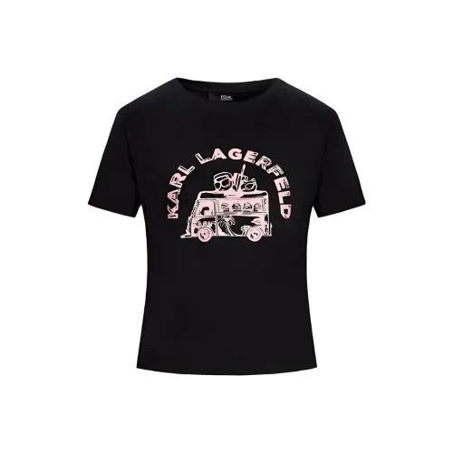 Karl Lagerfeld T-Shirt Женская Черная