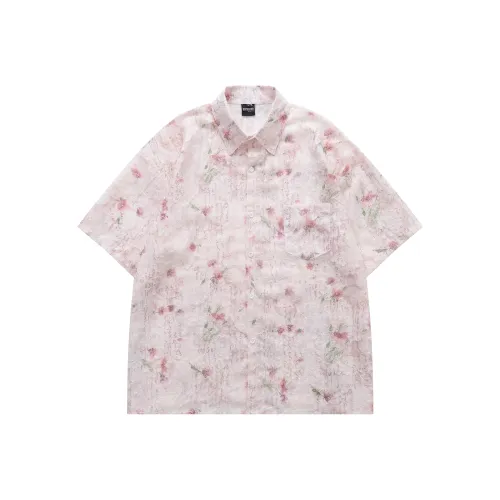 BEAR UNION Розовые Унисекс Рубашки