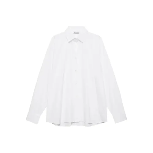 ANINE BING Белые Женские Рубашки