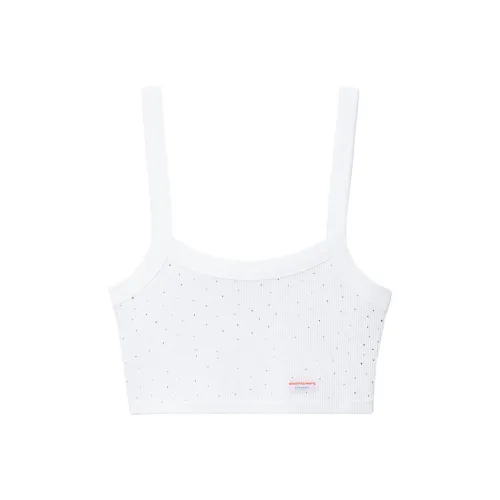 Alexander Wang Bodywear series Топ на бретелях Женский Белый
