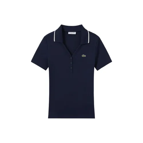 LACOSTE HHW/Темно-синий/Белый многоцветный Женские Поло
