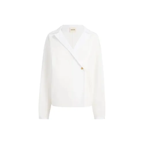 KHAITE Белые Женские Рубашки
