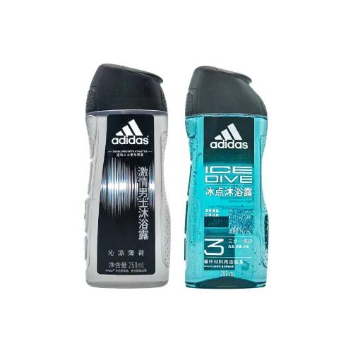 Adidas Selected Passion 3-в-1 Гели для душа Очищение Увлажнение 250 мл + 250 мл Мыло Аромат