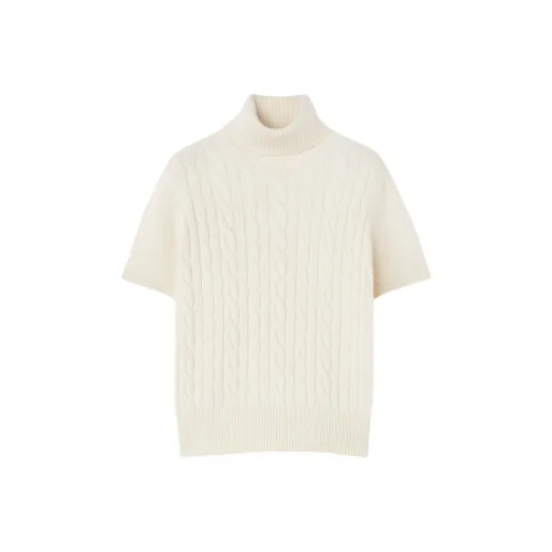 Loro Piana Белый Женские Кашемировые Свитеры