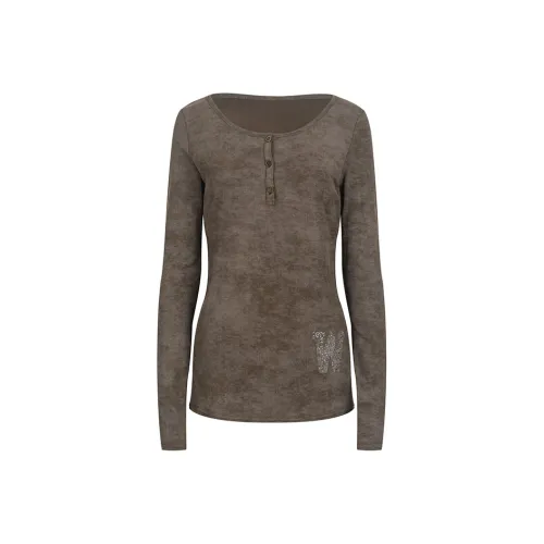 WOOHA Женские футболки с коротким рукавом