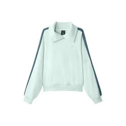 Skechers Mountain and Wild Outdoor Series Толстовка Женская Ледяной Зеленый