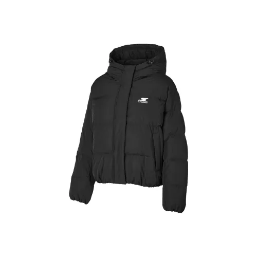 Skechers Угольный черный/0018 Женские пуховые куртки