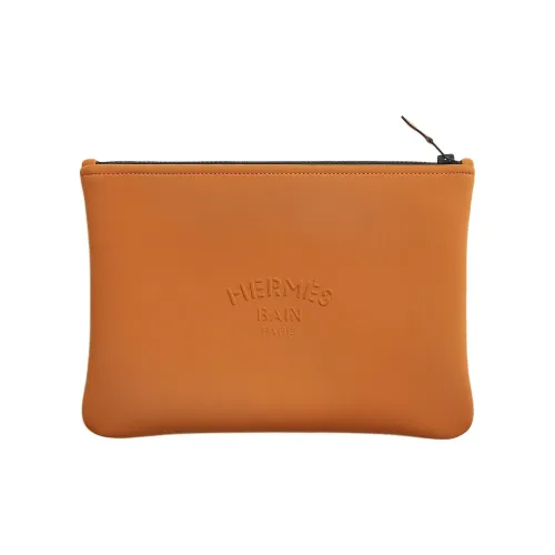 HERMES Maillon MARINNeobain Полиамид Хранение Сумка Средний Размер Унисекс Оранжевый