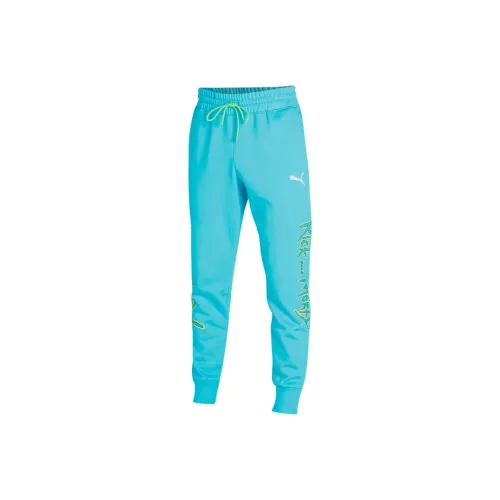 PUMA Blue Men's Casual Pants PUMA Синий Мужские Повседневные Брюки