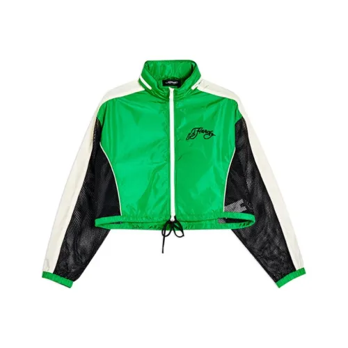 Ed Hardy SS24 Куртки и Пальто Женские Оливково-зеленый