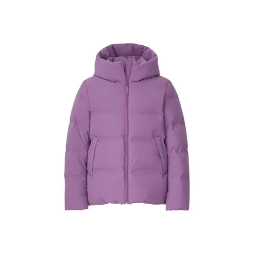 UNIQLO Лаванда Женские Пуховики