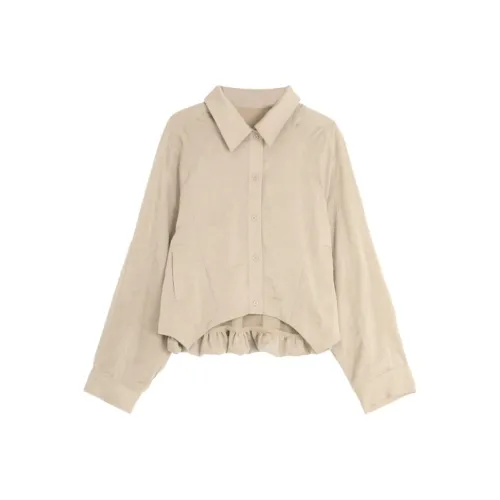 SETIROM Рубашка Женская Светлый Хаки