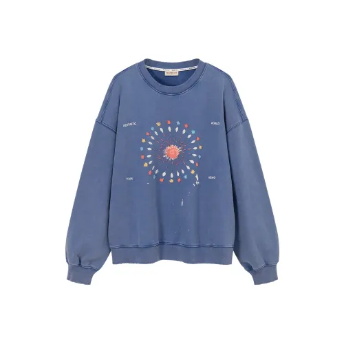 NO ONE ELSE Толстовка Женская Синяя