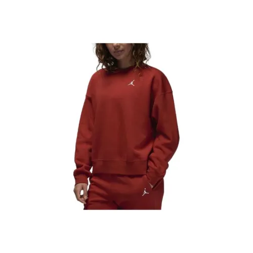 Jordan Brooklyn Fleece Толстовка Женская Дюна Красная