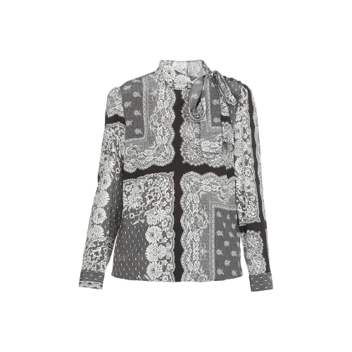 RED VALENTINO Рубашка Женская Серого цвета